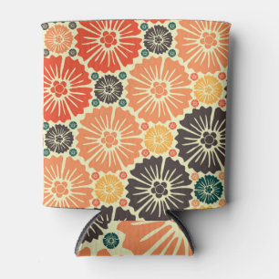 Art Nouveau Retro Wallpaper Design. Can Cooler