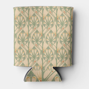 Art Nouveau, Retro Wallpaper Design. Can Cooler
