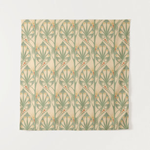 Art Nouveau, Retro Wallpaper Design. Tapestry
