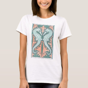 Art Nouveau Seahorses T-Shirt