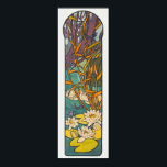Art Nouveau Stained Glass Alphonse Mucha Poster<br><div class="desc">Stained glass box for the Fouquet jewellery store by Alphonse Maria Mucha (1869–1939)</div>