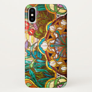 Art nouveau stained glass floral Case-Mate iPhone case