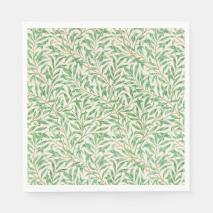 Art Nouveau Style Willow Bough Pattern napkins