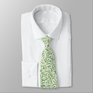 Art Nouveau Style Willow Bough Pattern  Tie