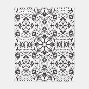 Art Nouveau: Stylised Vintage Elements Fleece Blanket