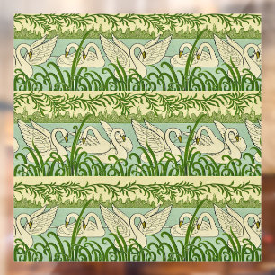 Art Nouveau Swan Pattern – Vintage Botanical Swan 