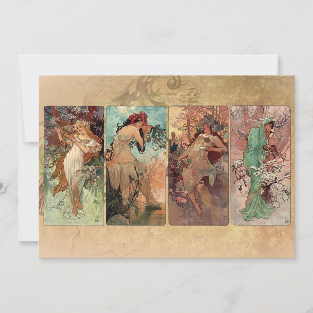 Art Nouveau The Four Seasons (Front)