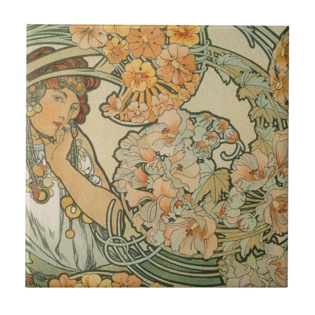 art nouveau tile (Front)