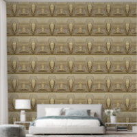 Art Nouveau Tulips Delicate Swirls Home Interior