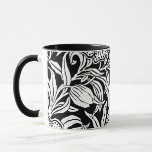 Art Nouveau Vintage Botanical Floral Pattern Mug