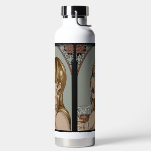 Art Nouveau Water Bottle