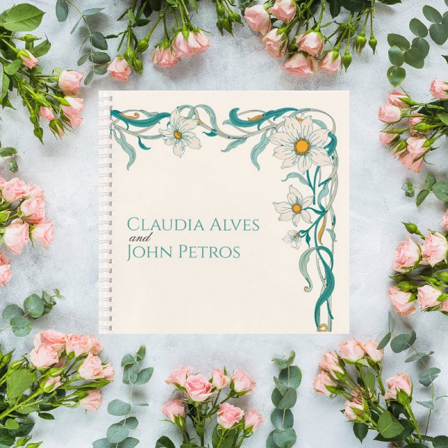 Art Nouveau Wedding Guest Book (Creator Uploaded)