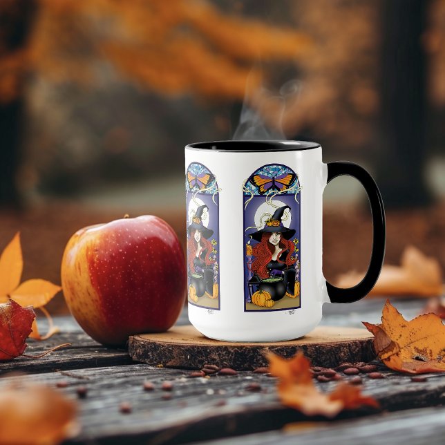 Art Nouveau Witch Mug (Creator Uploaded)