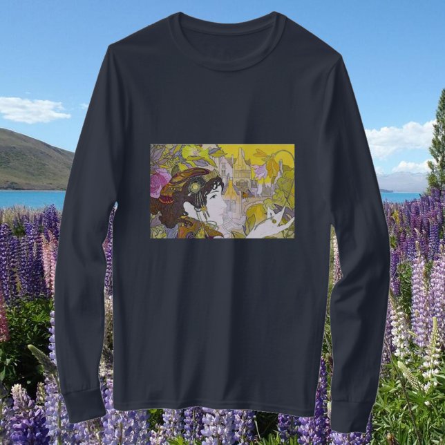 Art Nouveau Woman T-Shirt (Creator Uploaded)