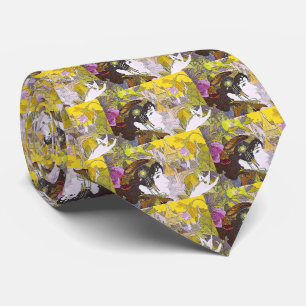 Art Nouveau Woman Tie