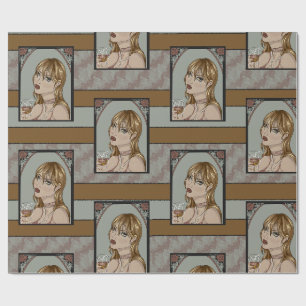 Art Nouveau Wrapping Paper