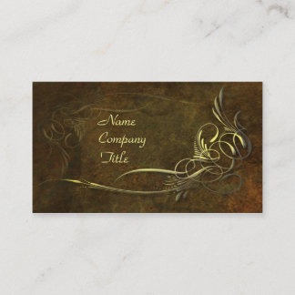 Art Noveau Elegance Business Card