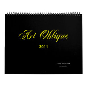 Art Oblique 2011 Calendar