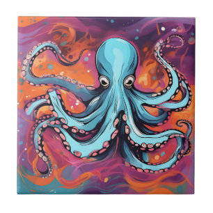 Art Octopus Dream Tile