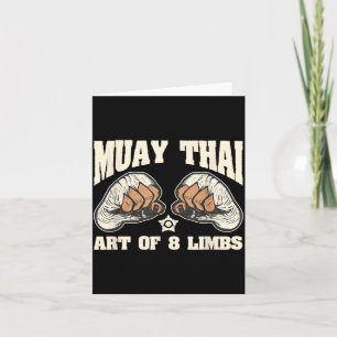 Art Of 8 Limbs Muay Thai Card