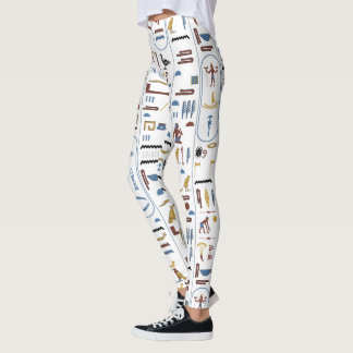 Art Of Ancient Egypt High Waisted Dance Yoga Leggings