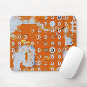 Art of Bitcoin (#3) oil painting Mouse Pad