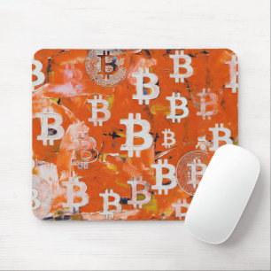 Art of Bitcoin (#5) oil painting Mouse Pad