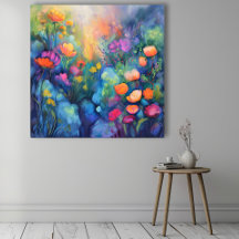 Art of Blooming canvas print