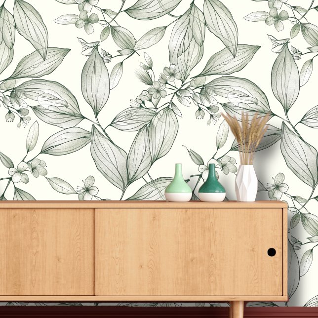 Art of botanical leaves  wallpaper (Creator Uploaded)