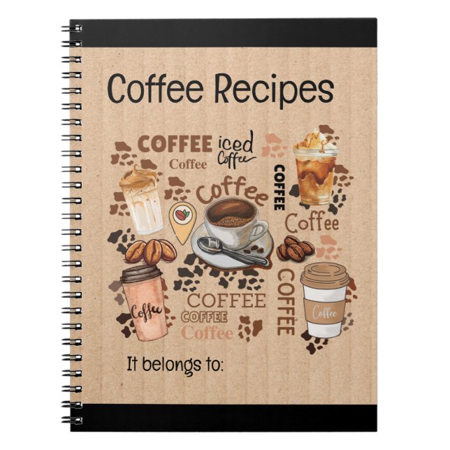 ART OF COFFEE NOTEBOOK (Front)