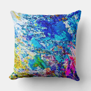 Art of colour palette cushion