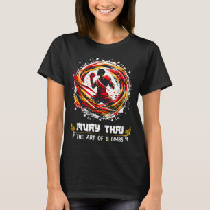 Art of Eight Limbs Thai Boxing MMA Kickboxing Muay T-Shirt