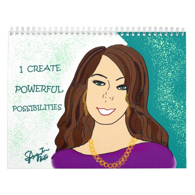 ART OF ENCOURAGEMENT - POWERFUL POSSIBILITIES CALENDAR (Cover)