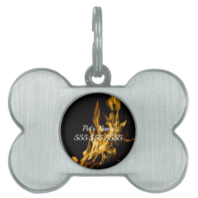 Art Of Fire Pet ID Tag (Front)
