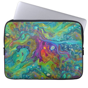 Art of Image Abstraction - seamless pattern 2 Laptop Sleeve
