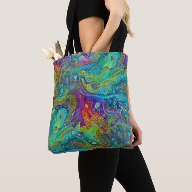 Art of Image Abstraction - seamless pattern 2 Tote Bag (Close Up)