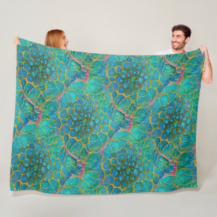 Art of Image Abstraction - seamless pattern 3 Fleece Blanket