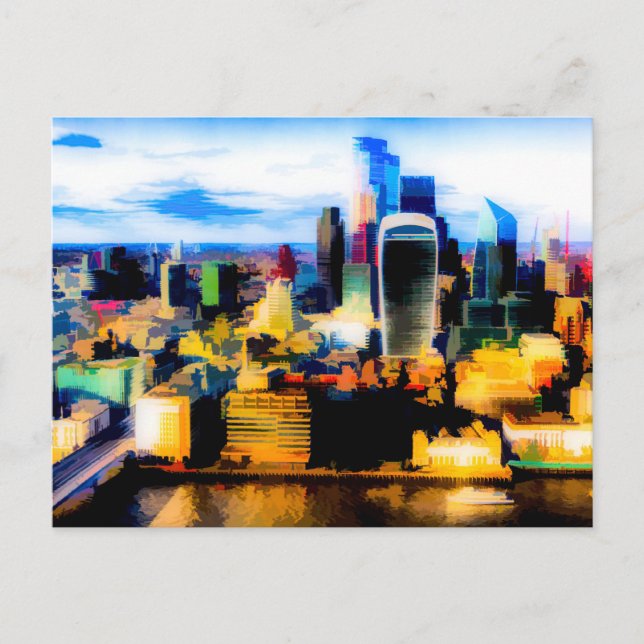 Art Of London  Holiday Postcard (Front)