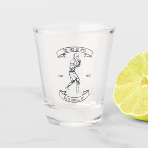 Art Of MMA Mixed Martial Arts Shot Glass