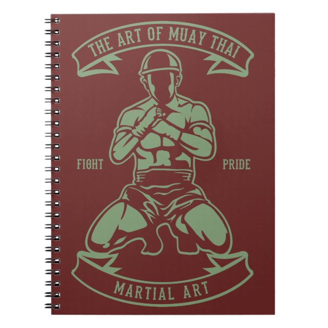 Art Of Muay Thai Notebook (Front)