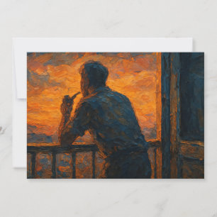 Art of Pipe (Happiness #3) Holiday Card