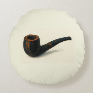 Art of Pipe Round Cushion