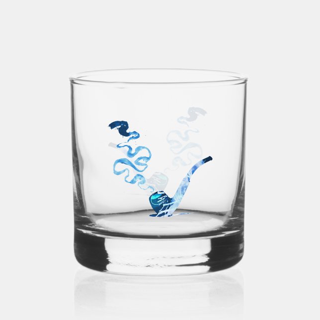 Art of Pipe Smoking 2 Whiskey Glass (Front)