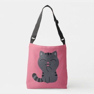 Art of Scratching Illustration Crossbody Bag