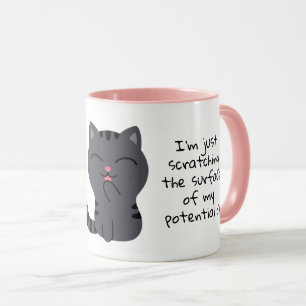 Art of Scratching Illustration Mug