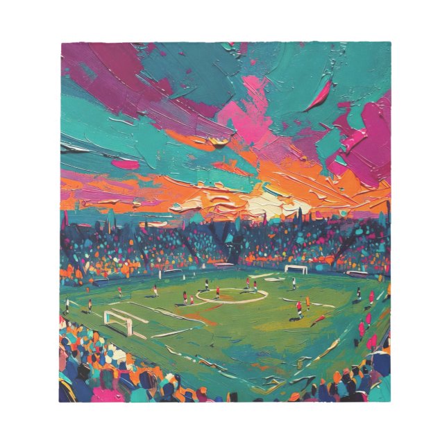 Art of Soccer (#1) Notepad (Front)