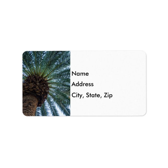 Art Of The Palm Tree Label (Front)