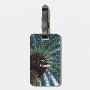 Art Of The Palm Tree Luggage Tag