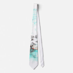 "Art of the Tropics" Tie