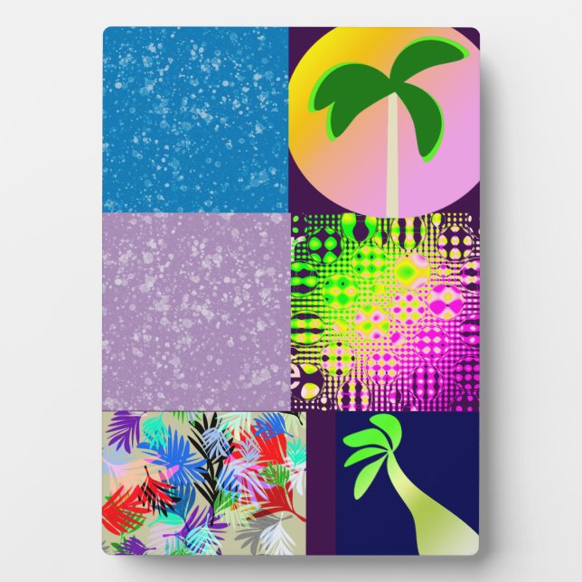 Art on easel plaque (Front)